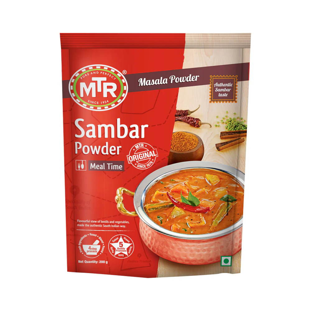MTR Sambar Masala Powder Pouch, 200g