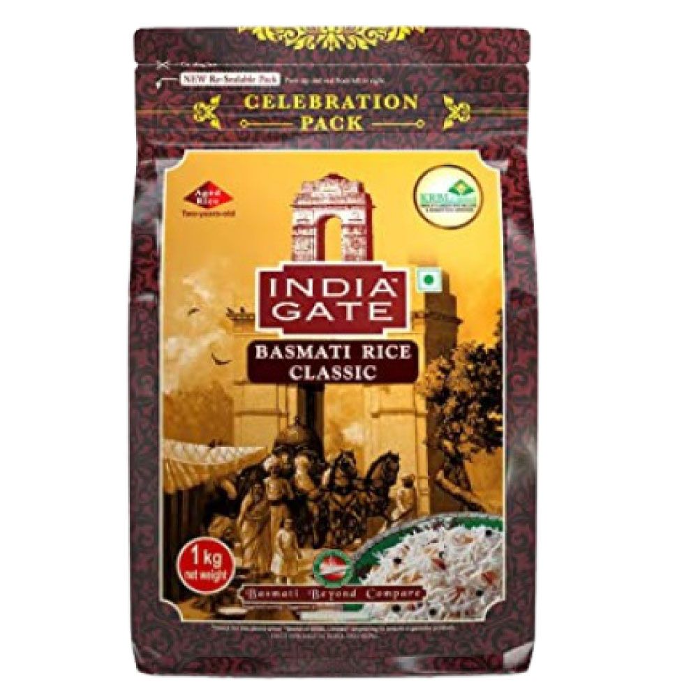 India Gate Basmati Rice Bag - Classic, 25kg