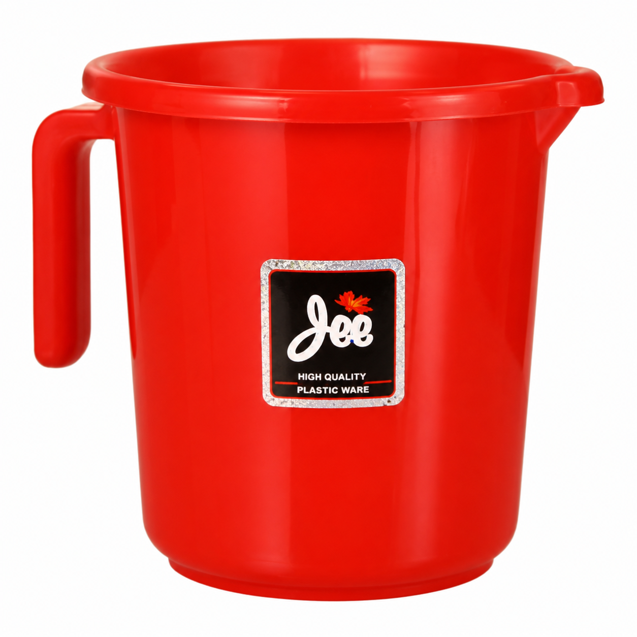 Jee Plastic Bathing Mug - Red, 1pc
