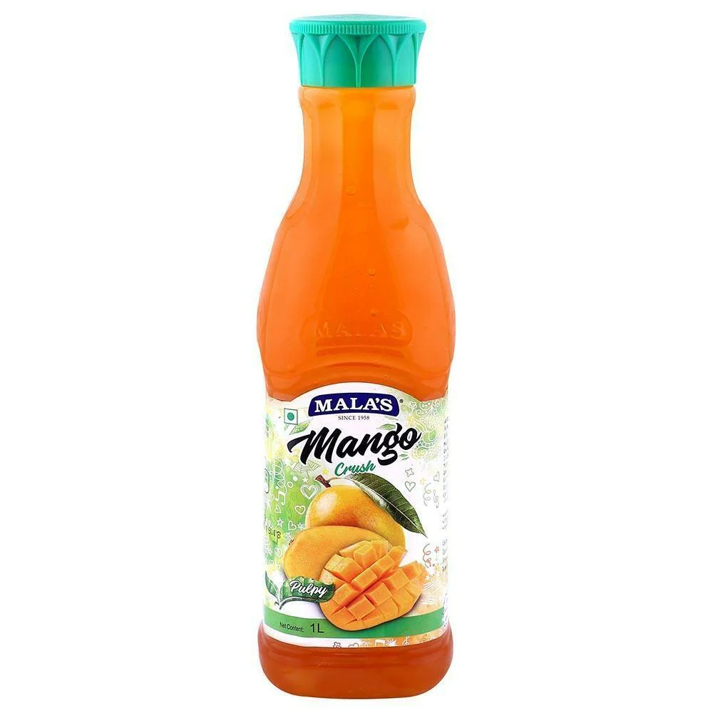 Mala's Fruit Juice Bottle - Mango Crush, 750ml