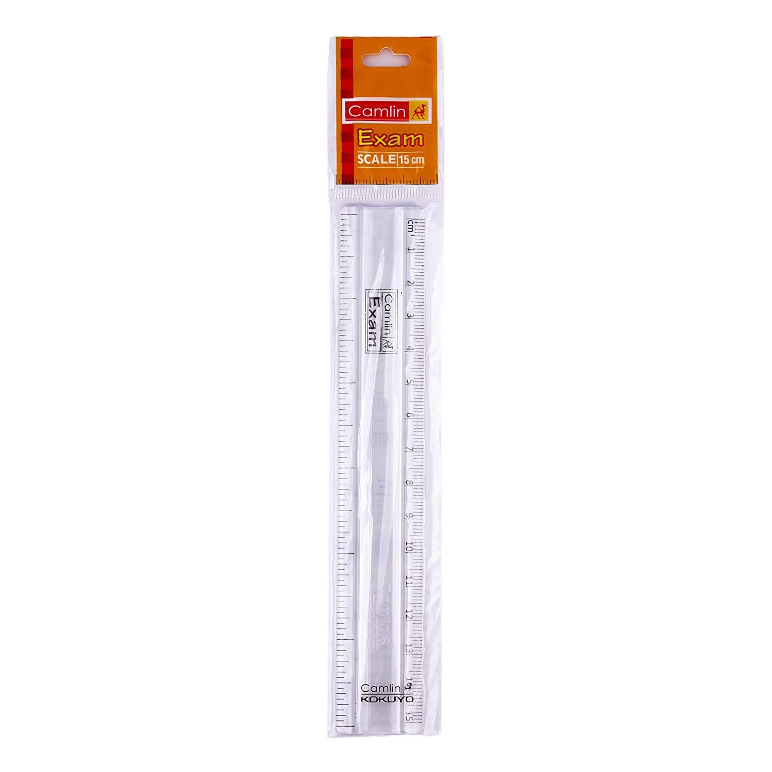 Camlin Kokuyo Plastic Scale, 15cm
