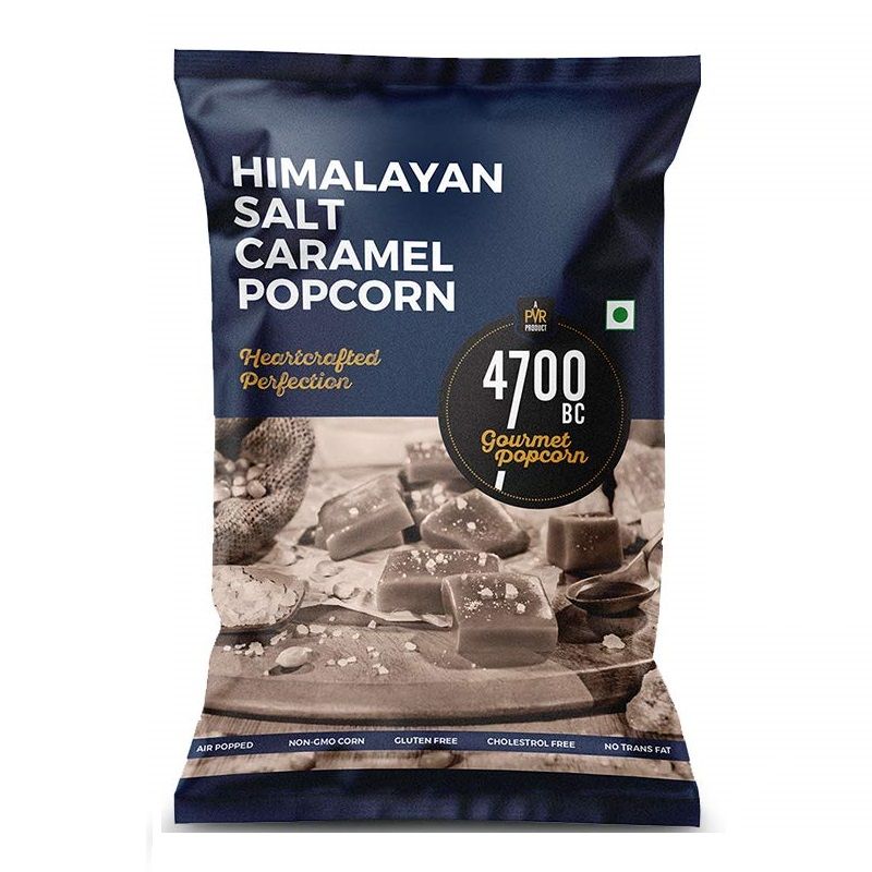 4700BC Popcorn Pouch - Himalayan Salt Caramel Popcorn, 60g