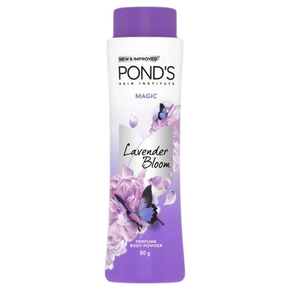 Ponds Magic Talcum Powder -  Lavender Bloom, 80g