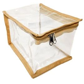 Multi-Purpose Transparent Zipper Pouch