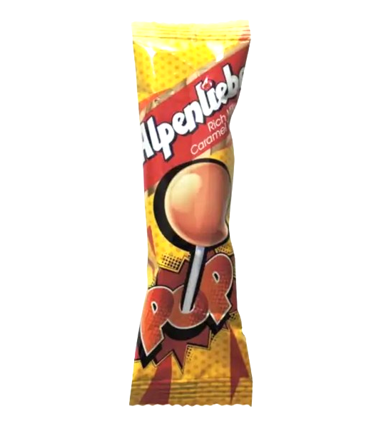 Alpenliebe Lollipop - Caramel, 8g