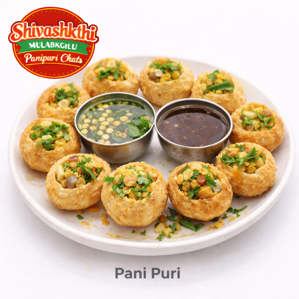 Shivashkthi Mulabagilu Chaats - Pani Puri, 1 Plate