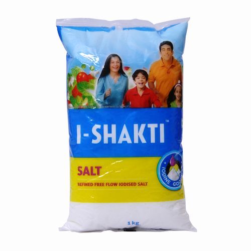 Tata I Shakti Iodised Salt Pouch, 1kg
