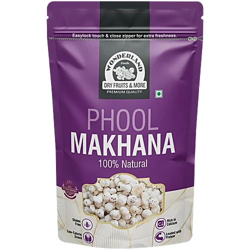 Wonderland Phool Makhana Pouch, 100g