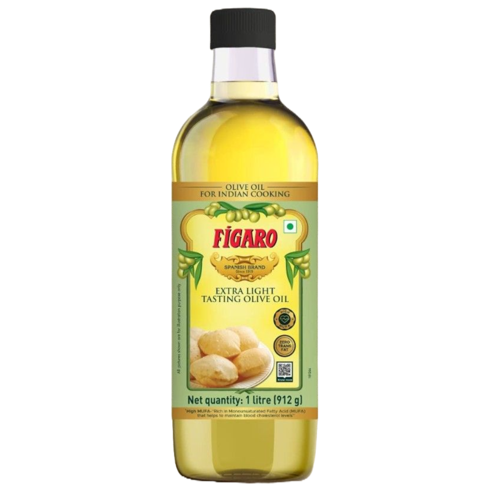 Figaro Extra Light Tasting Olive Oil PET Bottle, 1L