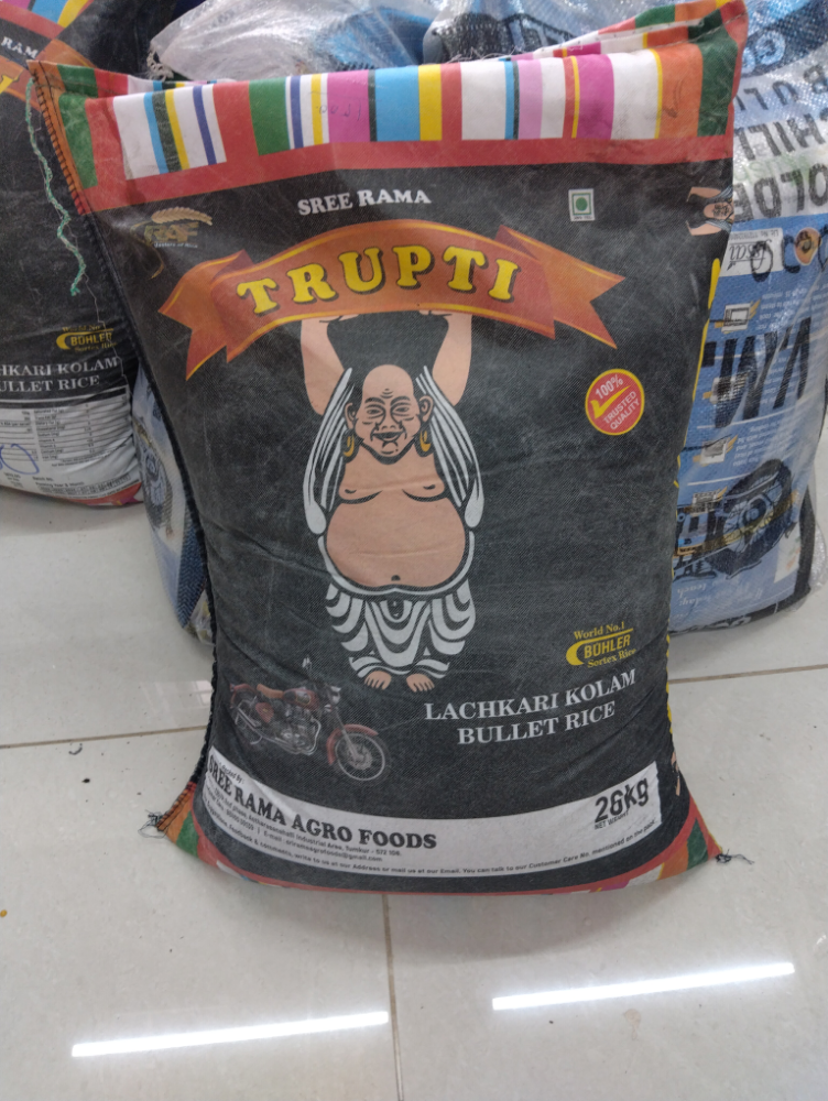 Trupti Lachkari Kolam Bullet Rice, 26kg