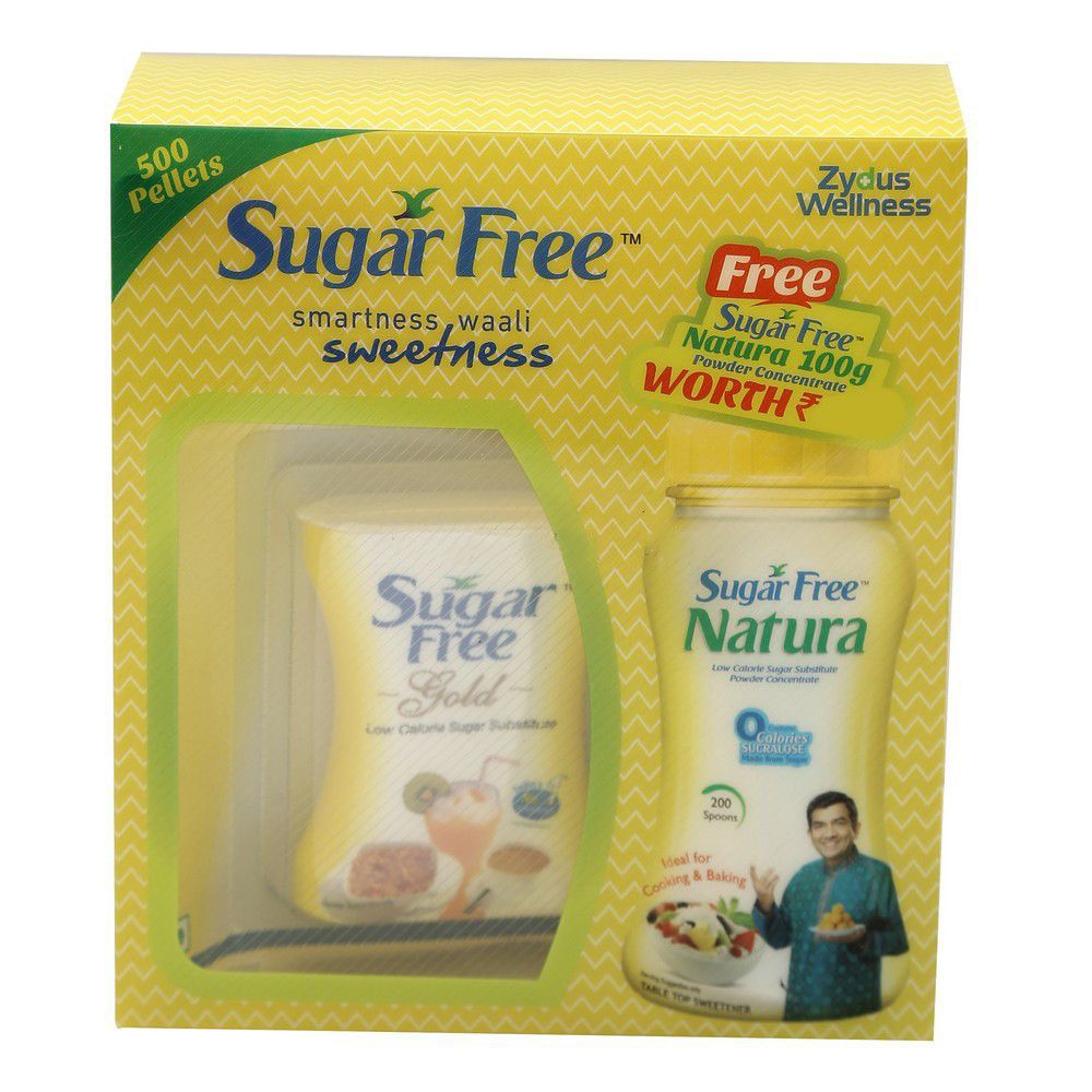 Sugar Free Gold Sweetener For Calorie Conscious, 50g (500 Pellets)