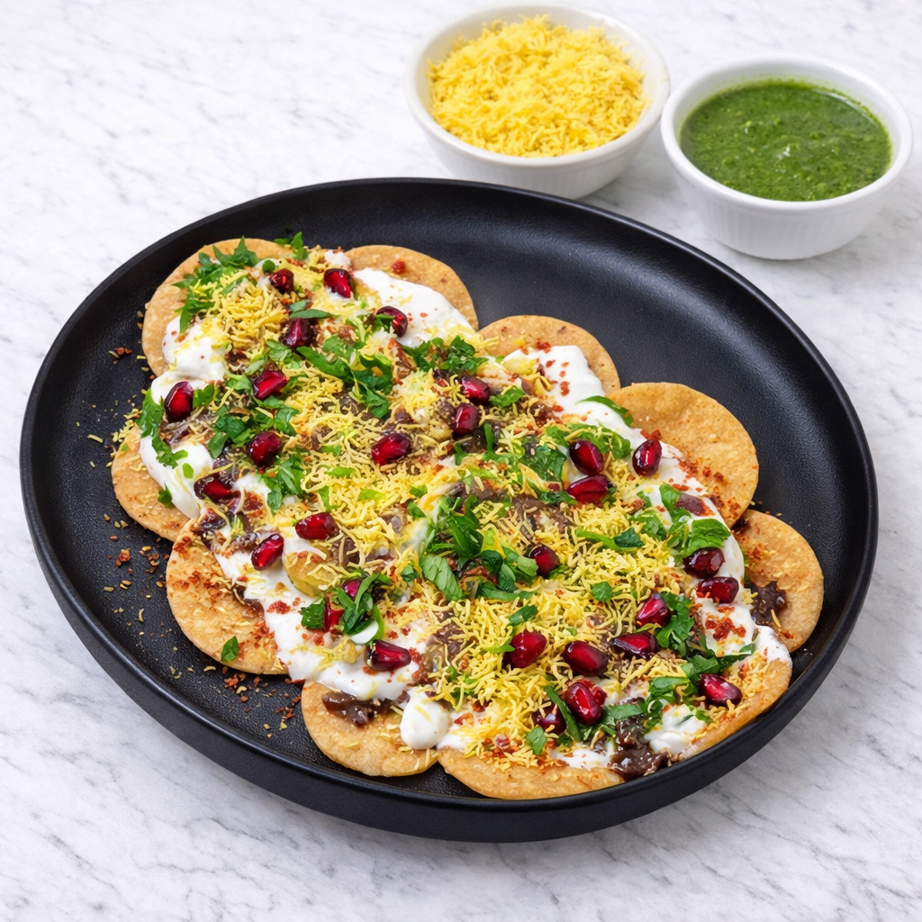 Papdi Chaat, 1 Plate
