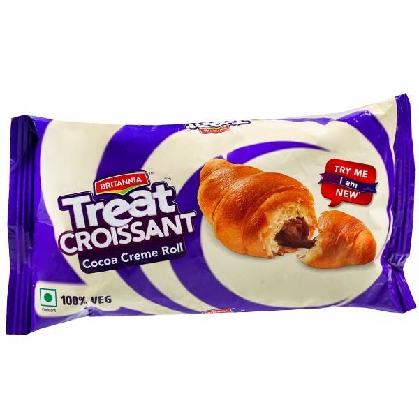 Britannia Treat Croissant Combi - Choco Creme, 180g