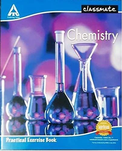 Classmate PB1094 Chemistry Practical Notebook, 108 Pages