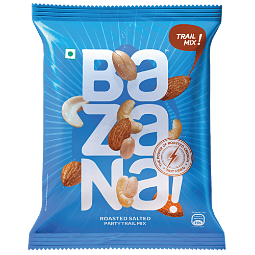 Bazana Roasted Salted Party Trial Mix Pouch, 52g