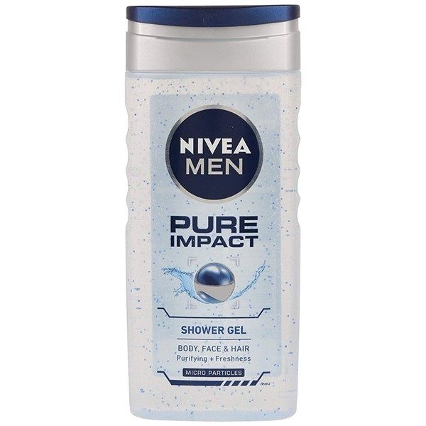 Nivea Men Body Wash - Pure Impact, 500ml