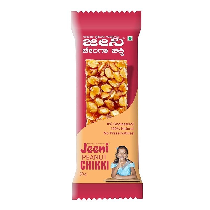 Jeeni Peanut Chikki, 15g