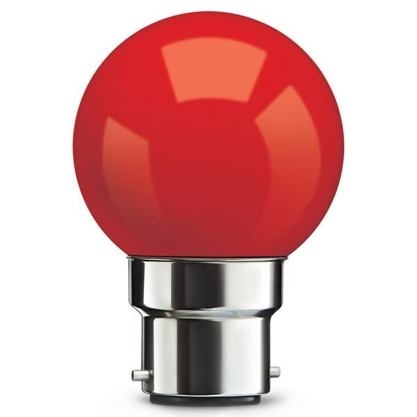 Syska 0.5 Watt LED Bulb - Red