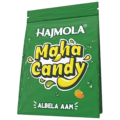 Hajmola Maha Candy - Albela Aam, 160g (3.2g x 50pc)