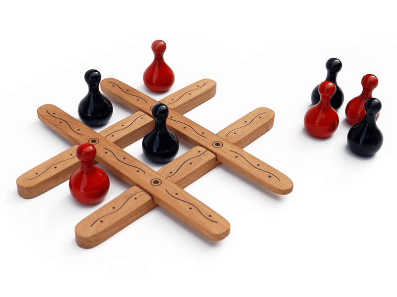 Fairkraft Creations Tic Tac Toe (Beech)