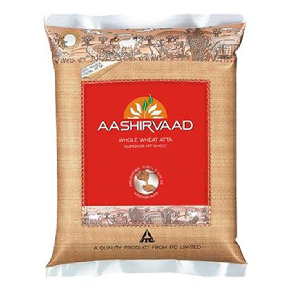Aashirvaad Whole Wheat Atta, 1kg