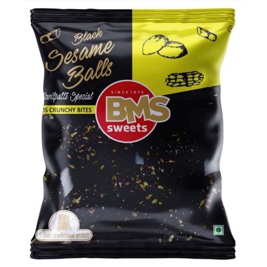BMS Sesame Balls - Black, 100g