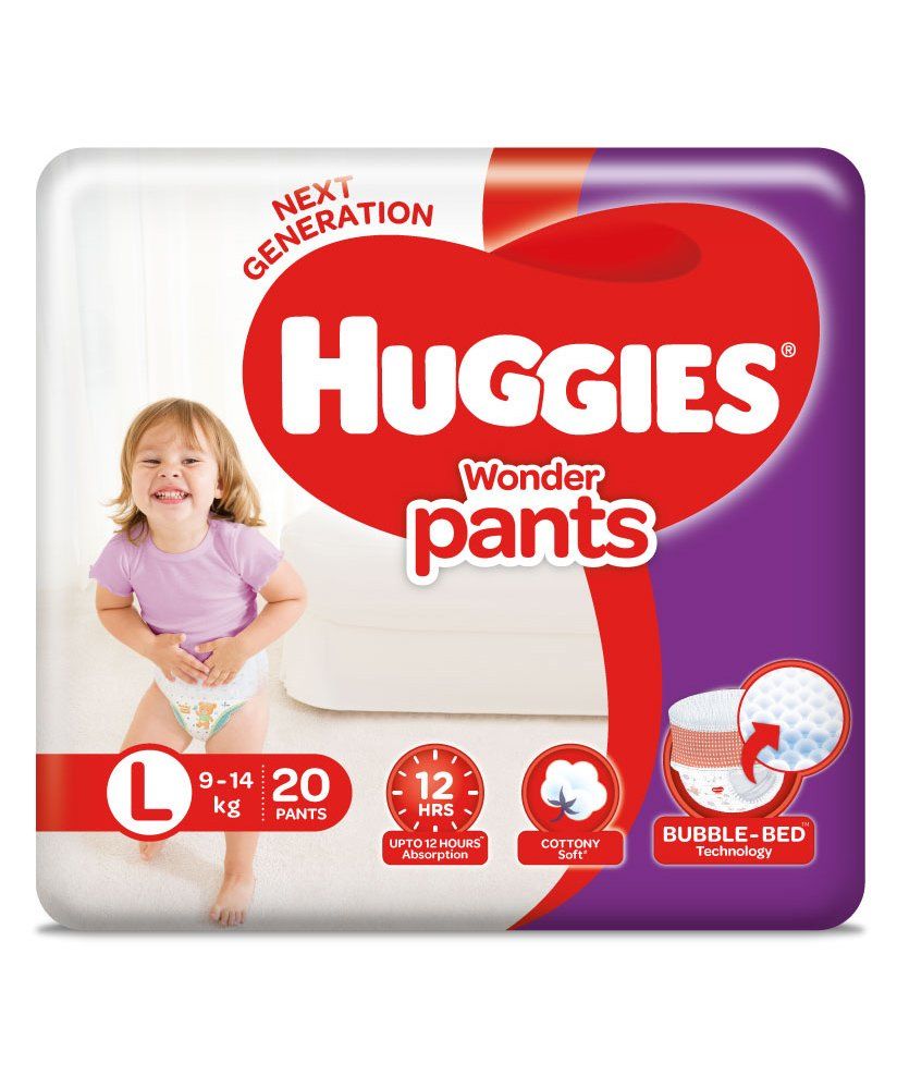 Huggies Baby Wonder Pants - L, 20pcs