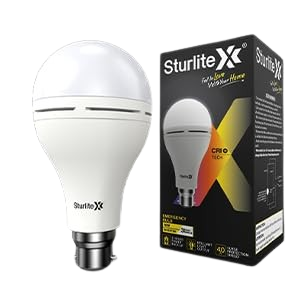 Sturlite 10 W Inverter Round B22 LED Bulb - White