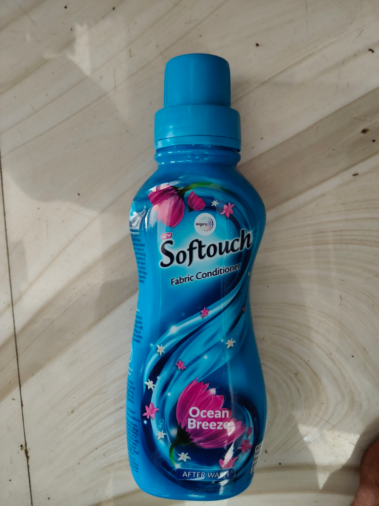Softouch After Wash Fabric Conditioner Blue - Ocean Breeze, 400ml