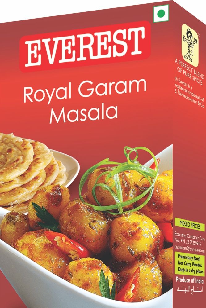 Everest Royal Garam Masala Powder Carton, 50g