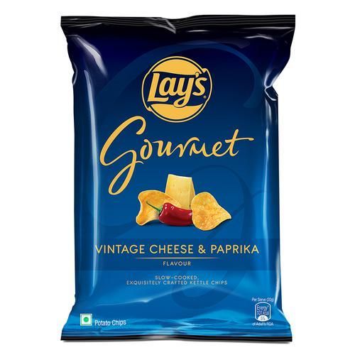 Lays Gourmet Potato Chips - Vintage Cheese & Paprika, 55g