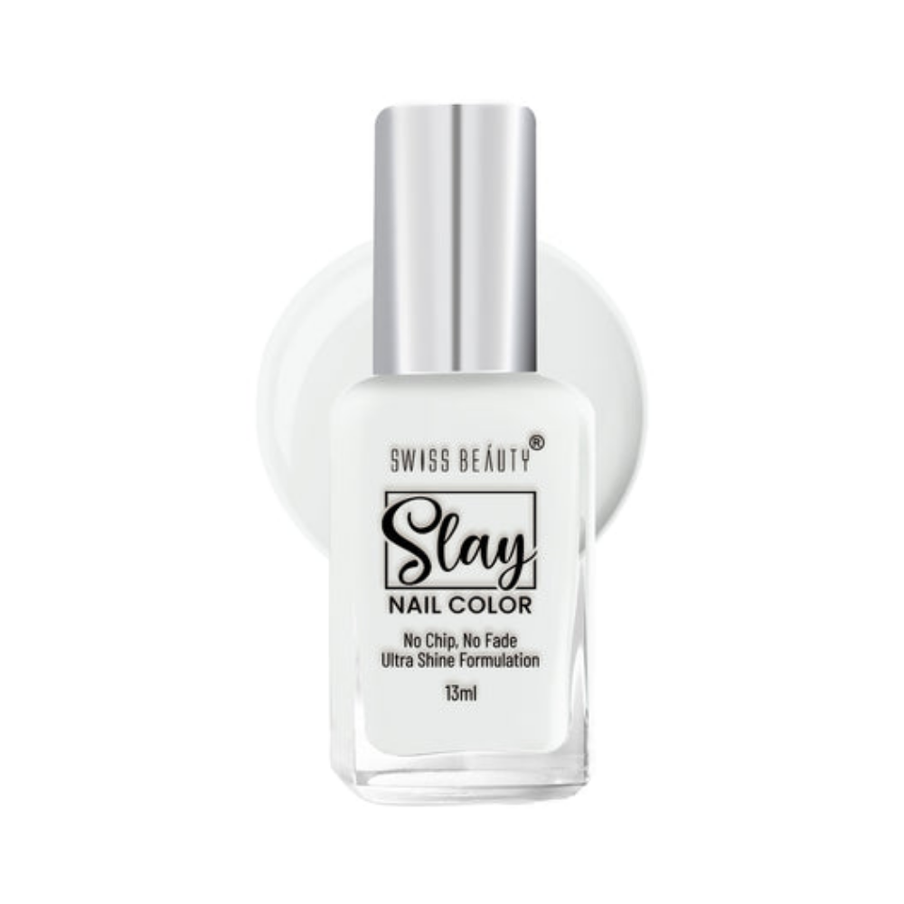 Swiss Beauty Slay Nail Color - 503 Creamy Nude, 13ml