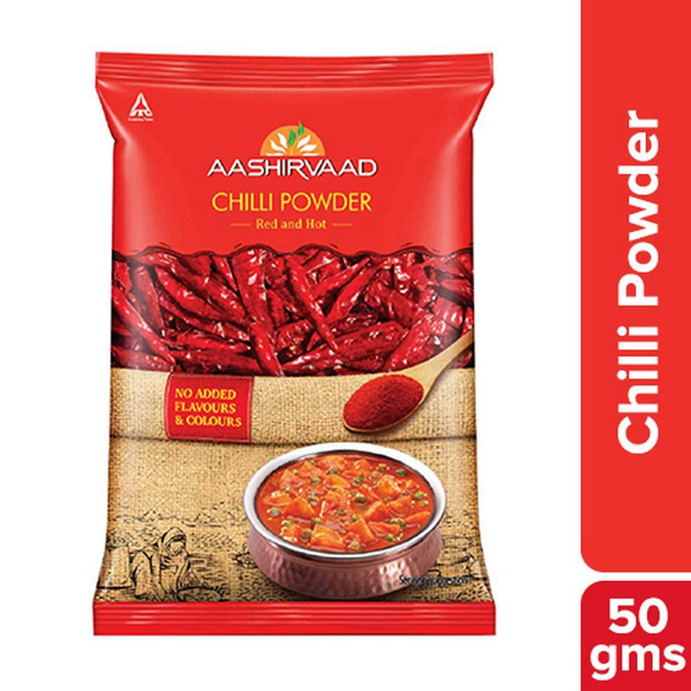 Aashirvaad Chilli Powder, 50g