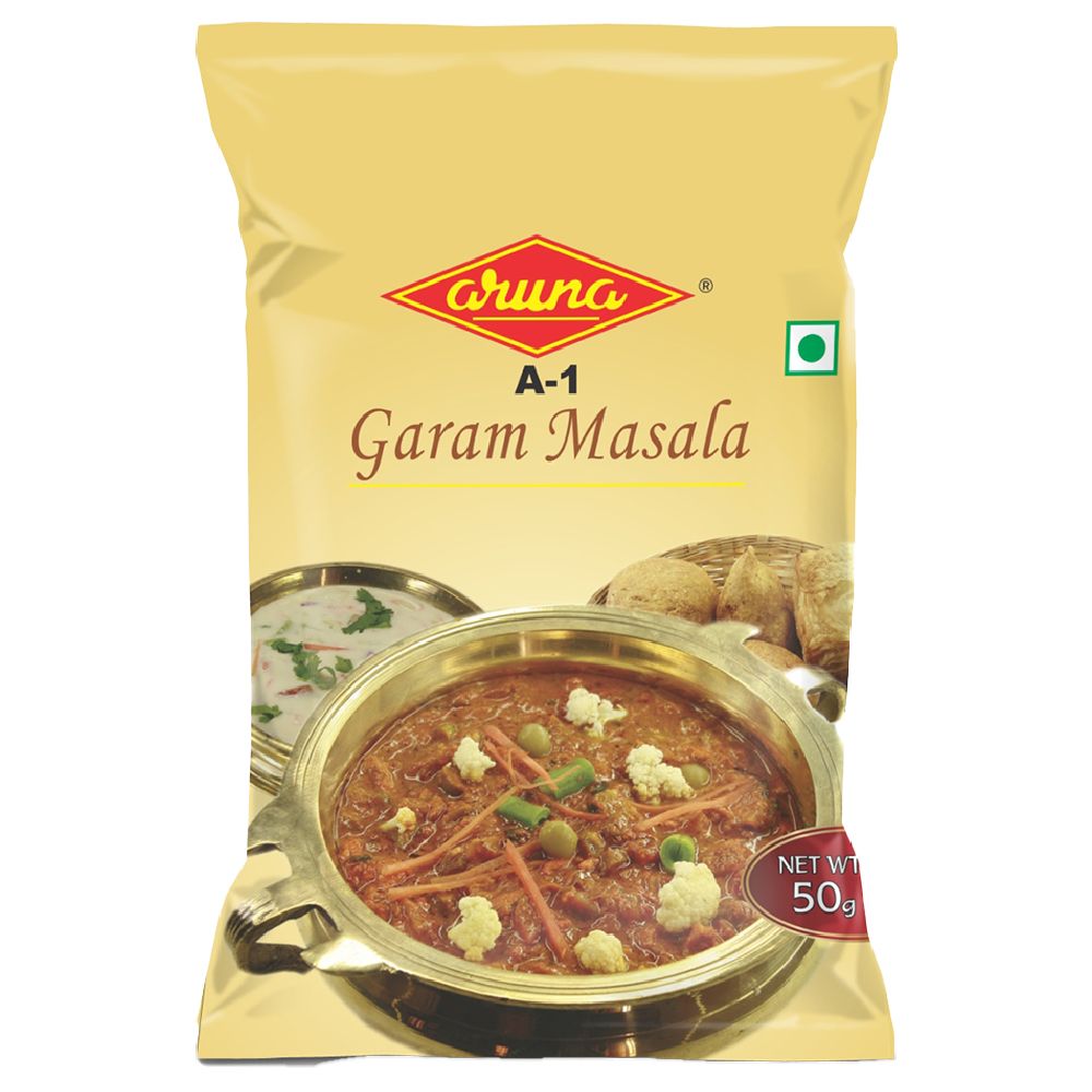 Aruna A-1 Garam Masala Powder Pouch, 50g