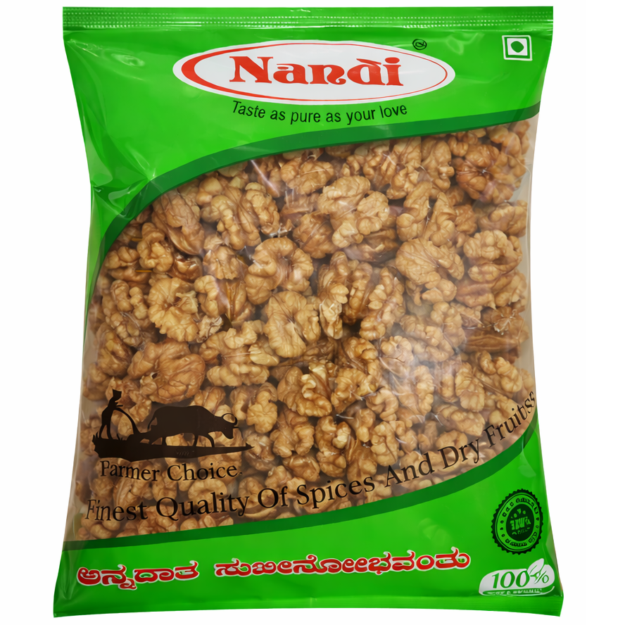 Nandi Dry Fruit Pouch - Walnut, 200g
