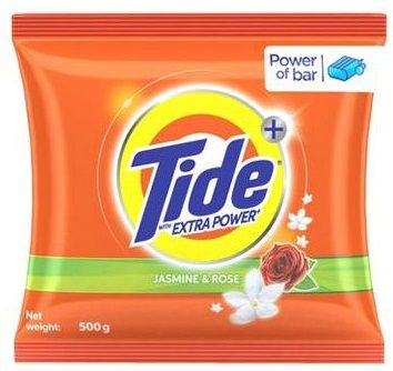 Tide Jasmine & Rose Detergent Powder, 500g