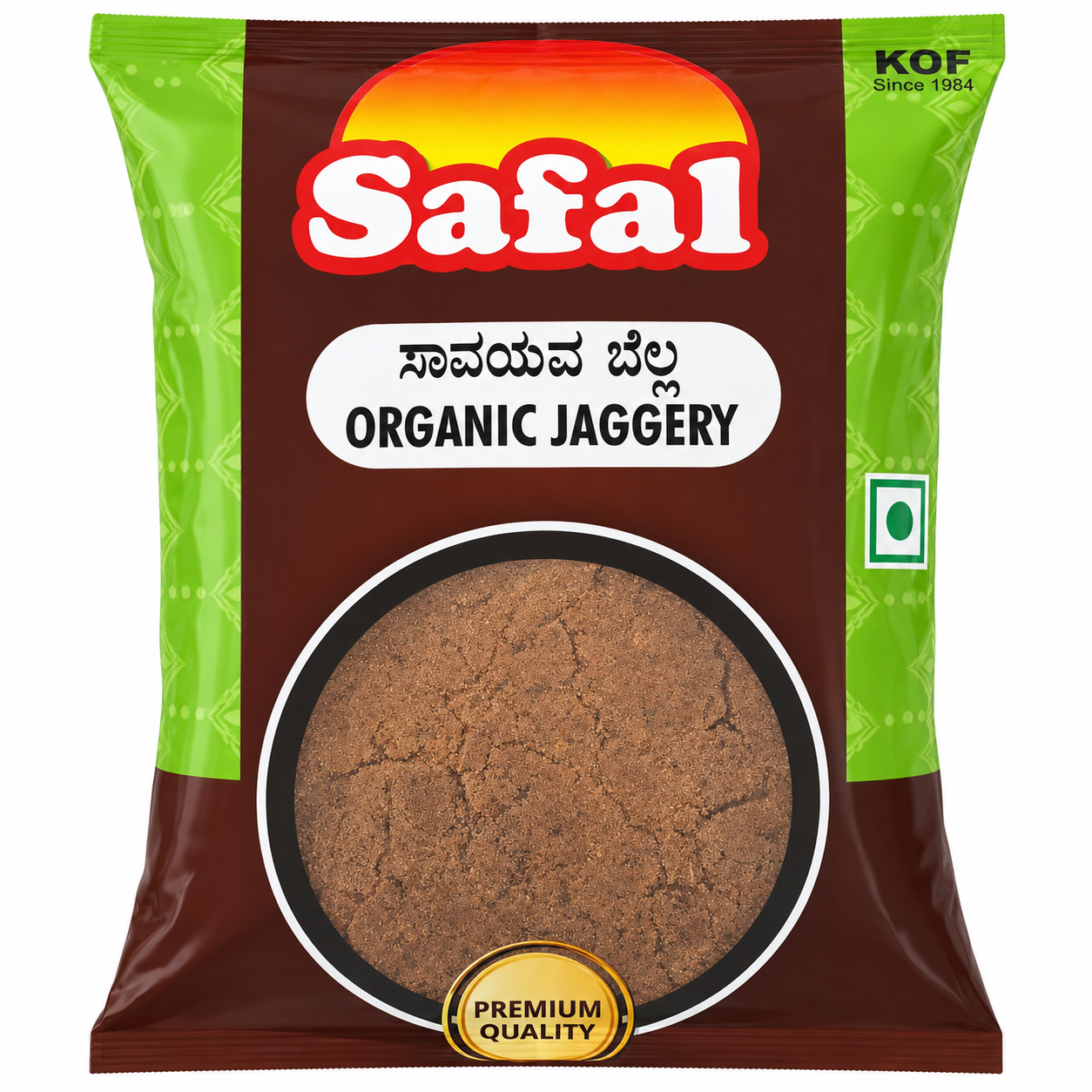 Safal Organic Jaggery Powder, 500g
