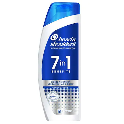 Head & Shoulders 7 In 1 Anti Dandruff Shampoo, 180ml
