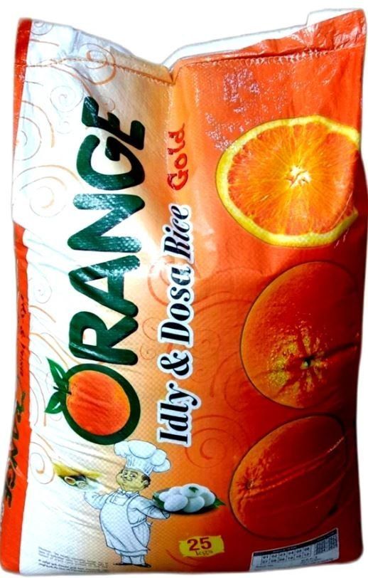 Orange Gold Idly & Dosa Rice Loose Test