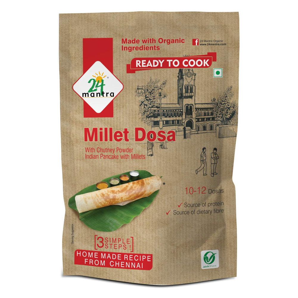 24 Mantra Millet Dosa Mix, 216g