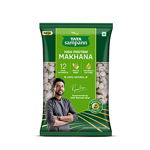 Tata Sampann High Protein Makhana Pouch, 100g