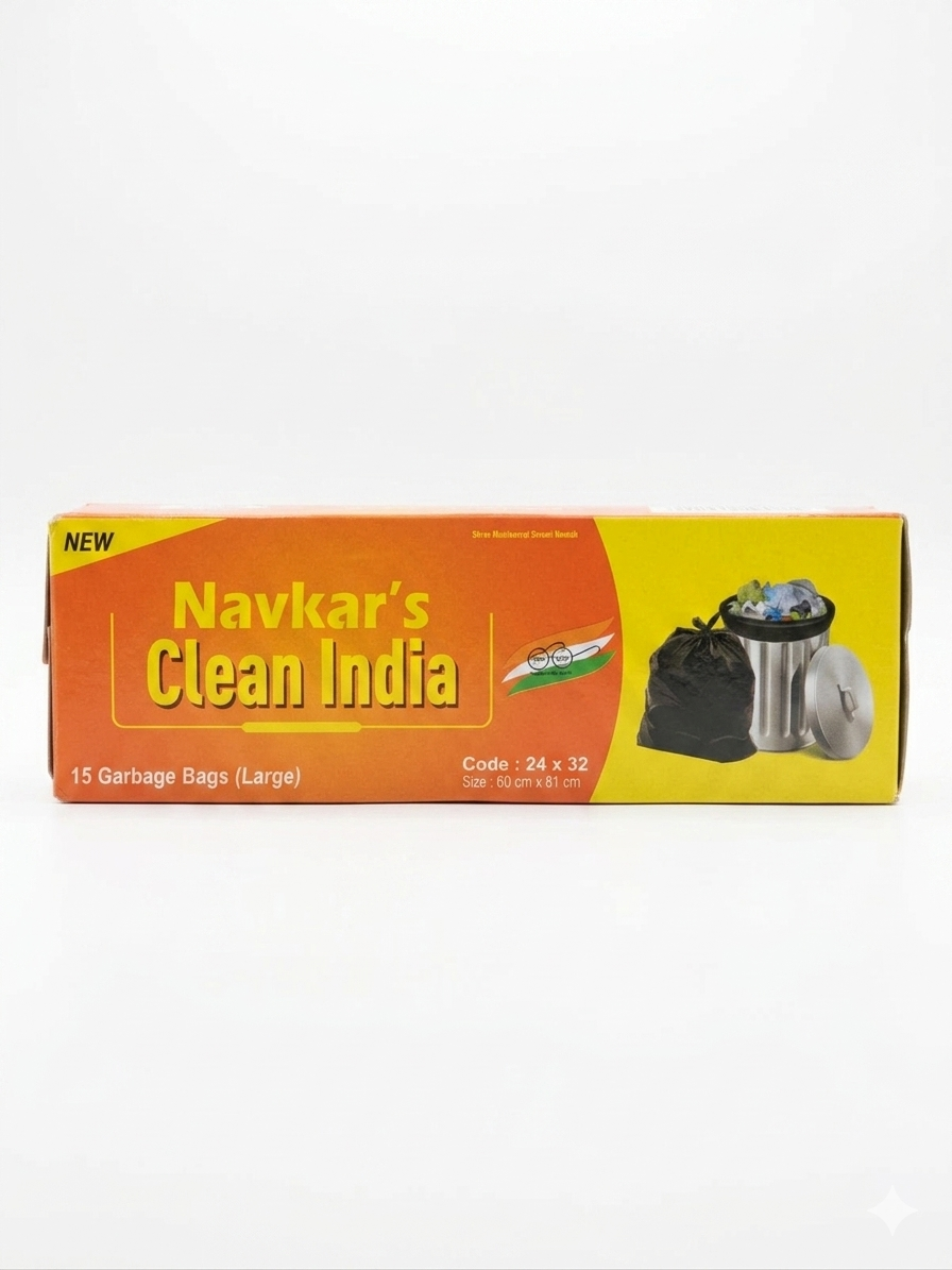 Navakars Clean Up Garbage Bag - Large, 1pc