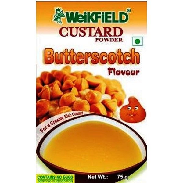 Weikfield Custard Powder Butterscotch, 75g