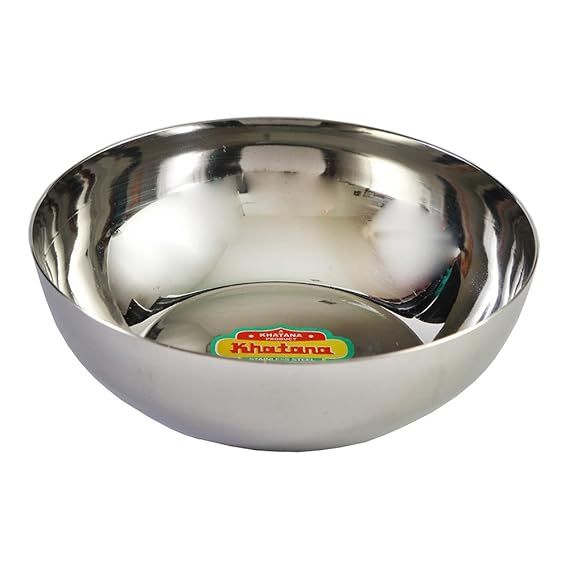 Khatana Stainless Steel Orange Vati Bowl - No 4