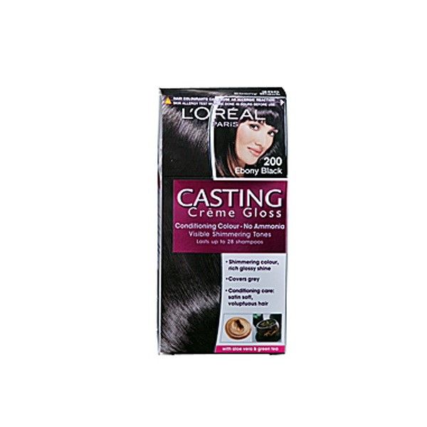 Loreal Paris Hair Colour - Black, 72ml