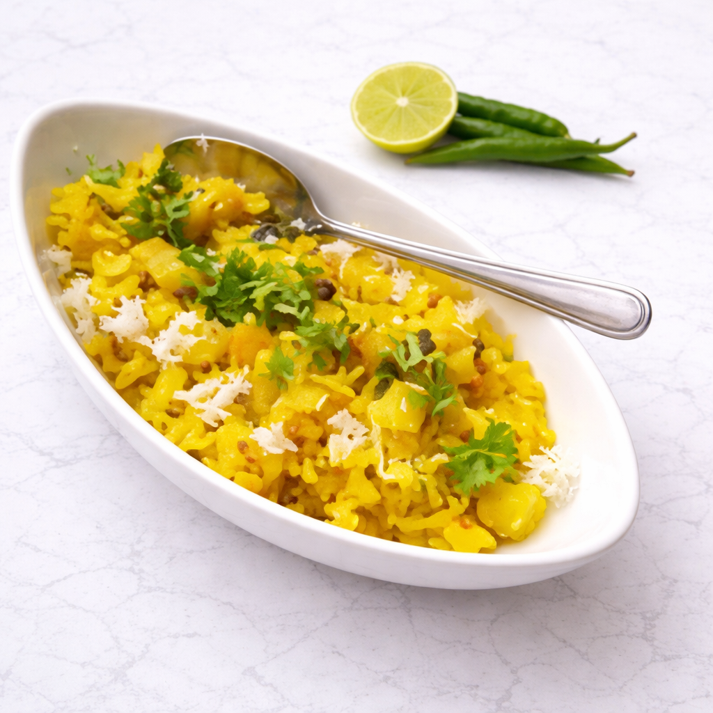 Poha Avalakki, 1 Plate
