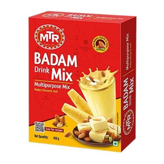 MTR Badam Drink Powder Mix Carton, 450g