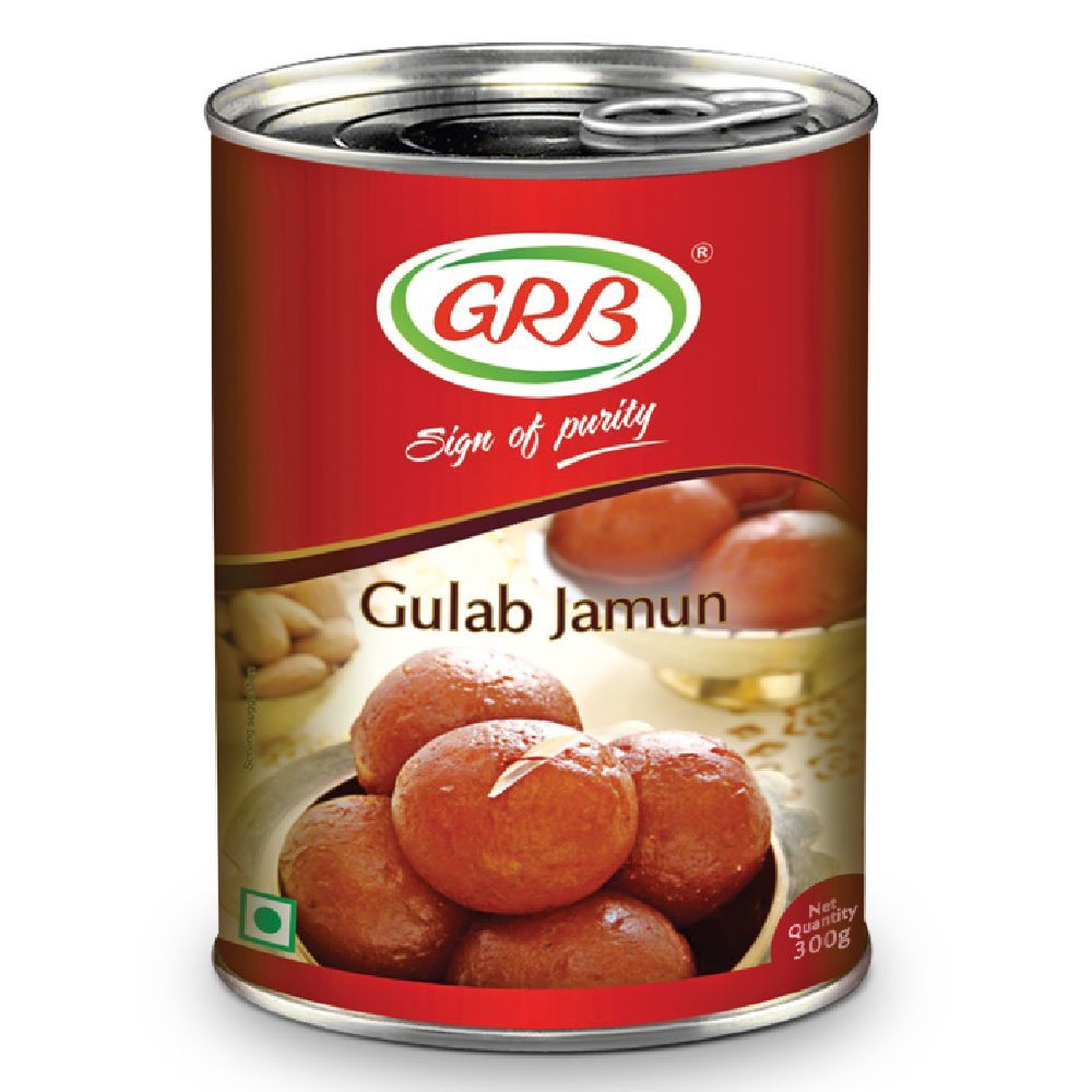 GRB Canned Gulab Jamun, 300g