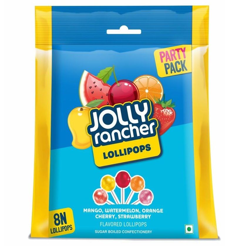 Jolly Rancher Lollipop - Assorted, 10.5g (Set of 8)