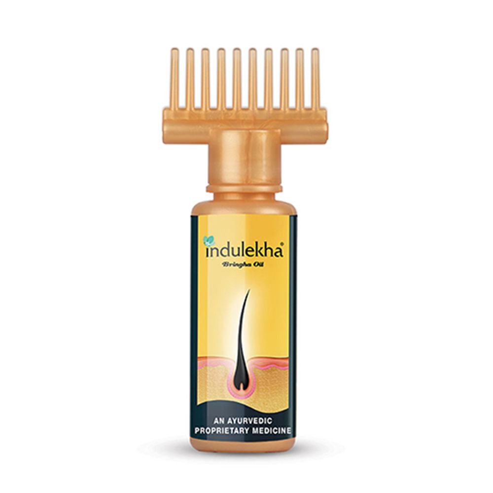 Indulekha Bringha Hair Oil Selfie Bottle, 100ml